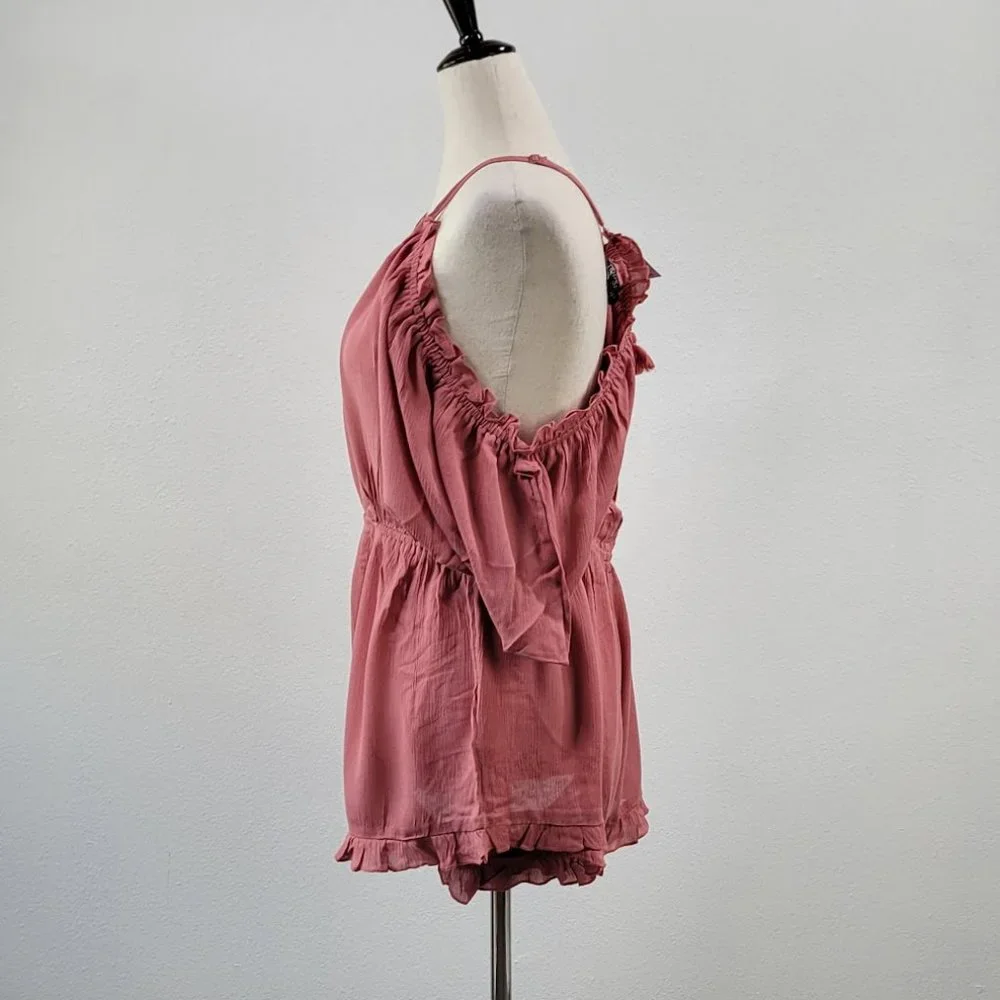 NWT TOPSHOP romper playsuit coverups Sz S & M - Picture 3 of 9
